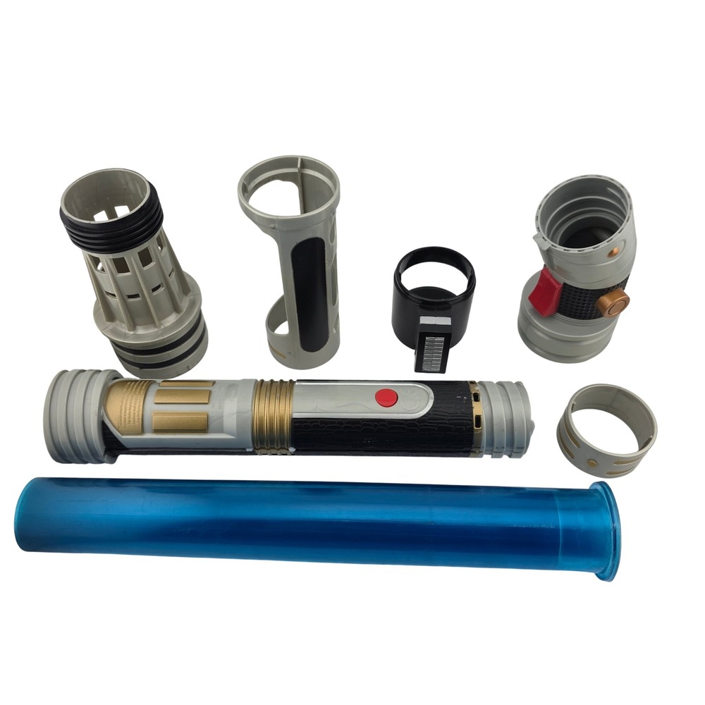 Hasbro Star Wars Build Your Own Lightsaber Custom 7pc Collectible Cosplay Toy